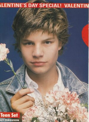 Jay Ferguson teen magazine pinup Teen Set flowers Valentines Day