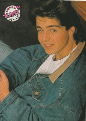 Joey Lawrence teen magazine pinup clipping tv actor jean jacket Tutti Frutti pic