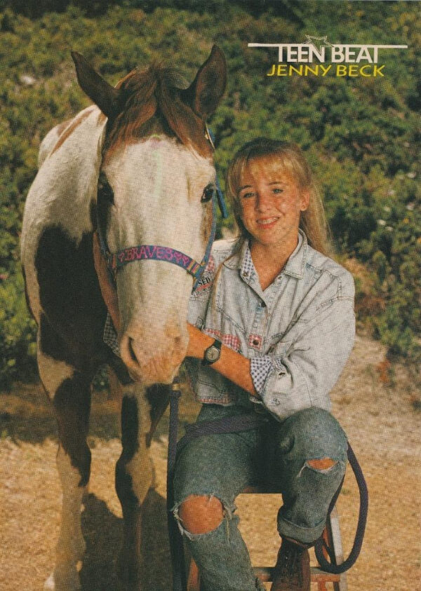 Jenny Beck Joey Lawrence teen magazine pinup clipping Bop 90’s Blossom podcast - Image 2