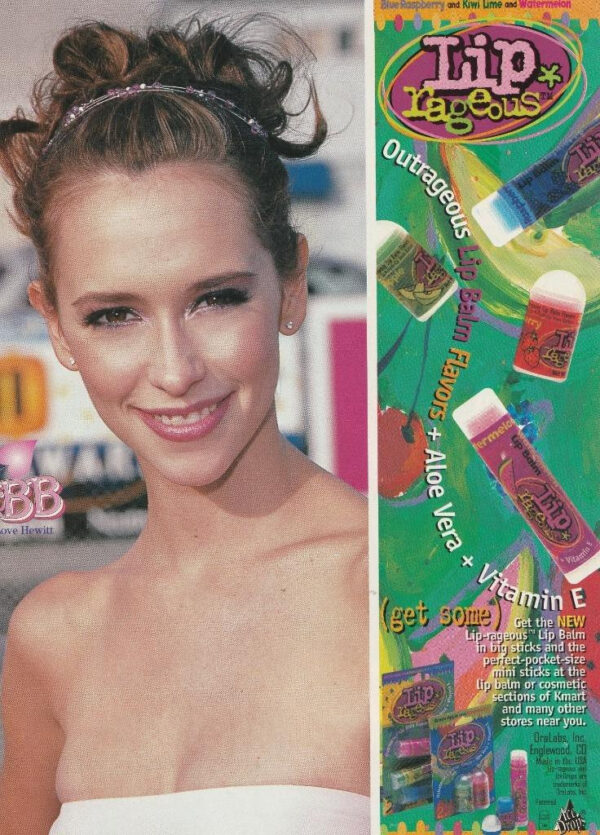 Jennifer Love Hewitt 98 Degrees teen magazine pinup clipping pix article Bop