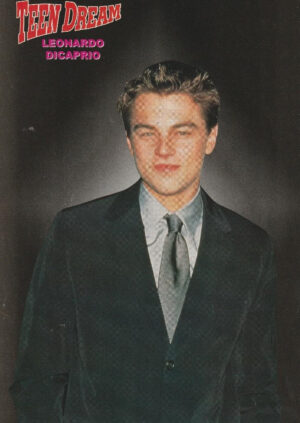 Leonardo Dicaprio teen pinup suit tie Teen Dream 8x10 movie star picture