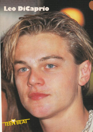 Leonardo Dicaprio teen pinup 8x10 picture baby face Titanic Teen Beat 90's pix