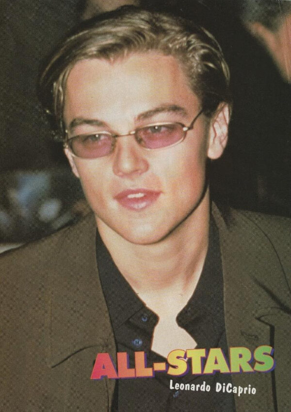 Leonardo Dicaprio Backstreet Boys teen pinup 8x10 stage glasses Hey 90's BSB - Image 2