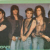 Luke Perry Jon Bon Jovi teen pinup 8x10 younger headshot 90's blue jacket Mnlek - Image 2
