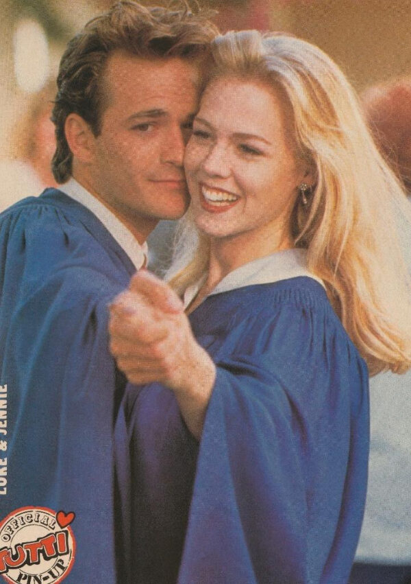 Luke Perry Jennie Garth Chris Castille Neil Patrick Harris pinup 8x10 Tutti RIP