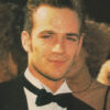 Luke Perry Brian Austin Green teen magazine pinup clipping 8x10 Beverly Hills - Image 2