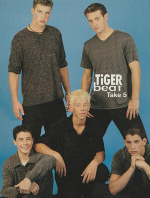 Take 5 LFO teen magazine pinup clipping 8x10 Rich Cronin Devin Pop Star modeling