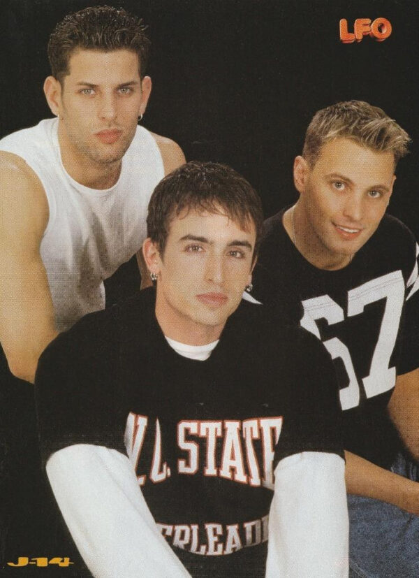 Rich Cronin LFO teen magazine pinup clipping 8x10 Brad Fischetti Pop J-14 State