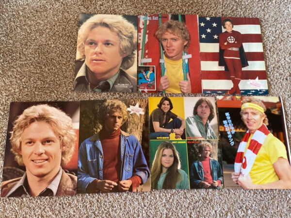 William Katt teen magazine pinups clippings lot Teen Beat Tiger Beat Bop 80's