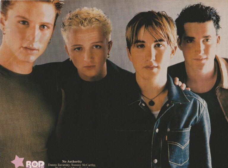 No Authority teen magazine pinup clipping jean shirts Ricky Rebel Bop ...