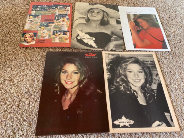 Tatum O'neal teen magazine pinups clippings lot Teen Beat Tiger Beat Bop