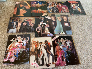 Village People teen magazine pinups clippings lot Teen Beat Bop Bruce Jenner