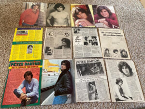 Peter Barton teen magazine pinups clippings lot Teen Beat Bop Tiger Beat pix