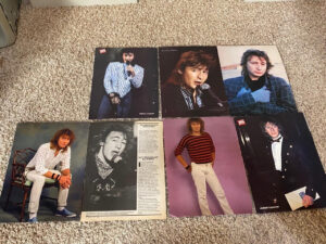 Julian Lennon teen magazine pinup clippings lot Teen Beat Bop Tiger Beat Pix