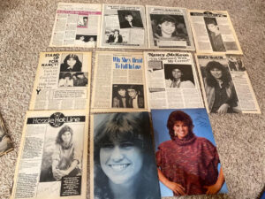 Nancy Mckeon teen magazine pinup clippings lot Teen Beat Bop Tiger Beat Pix