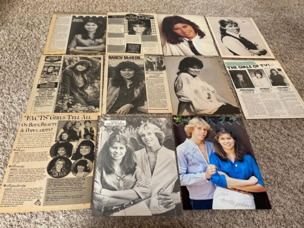 Nancy Mckeon teen magazine pinup clippings lot Teen Beat Bop Tiger Beat Pix - Image 2