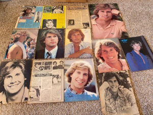 Parker Stevenson teen magazine pinup clippings lot Teen Beat Bop Tiger Beat Pix