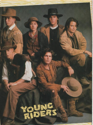 Ty Miller Josh Brolin teen magazine pinup clipping Young Riders Superstars Bop