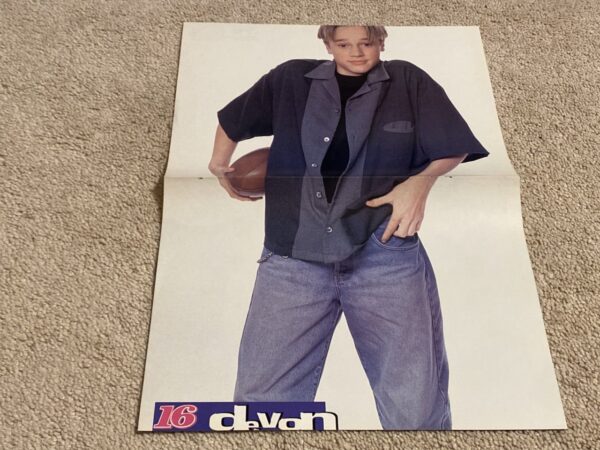 Devon Sawa poster football Teen idols crush