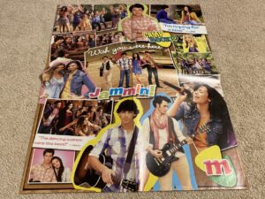 Jonas Brothers Cody Simpson teen magazine poster Camp Rock movie Disney movie