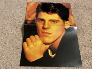 Jonathan Knight teen magazine poster New Kids on the block double sided Japan