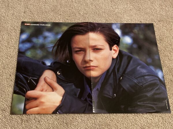 Marky Mark Wahlberg Rebekah Elmalogloud Edward Furlong teen magazine poster TV Hits - Image 2