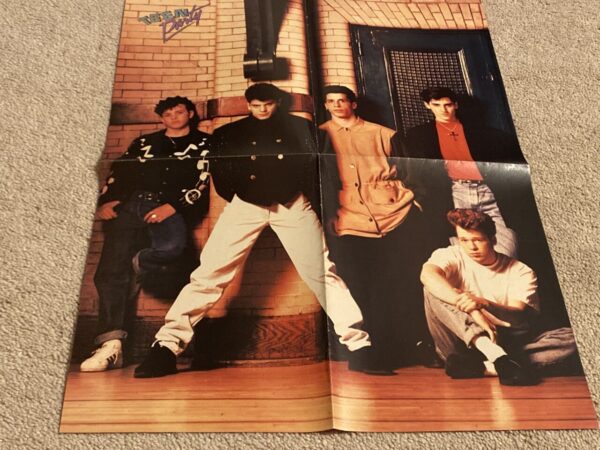 Marky Mark Wahlberg New Kids on the block teen magazine poster bricks Teen Party