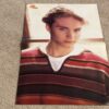 Mike Vitar Jonathan Brandis teen magazine centerfold Big Bopper close up 90's crush - Image 2
