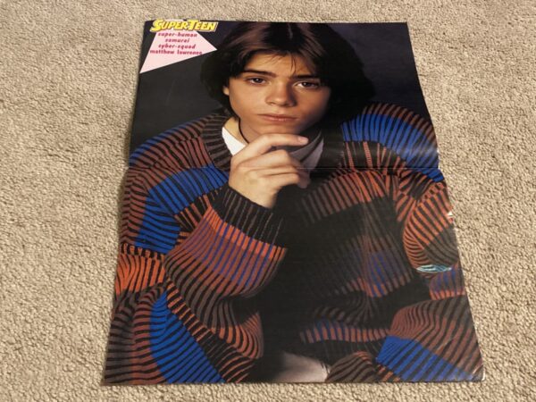 Jonathan Brandis Matthew Lawrence teen magazine poster Seaquest full body 90's teen idols - Image 2