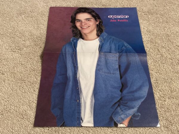 Jonathan Brandis Jake Patellis teen magazine poster Seaquest crossed arms Superstars - Image 2