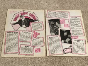 Marky Mark Wahlberg teen magazine article Marky Mark Central Tutti Frutti 90's