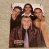 Moffatts Nick Carter teen magazine poster leather jacket Superteen clipping Backstreet Boys