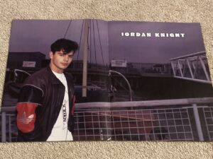 Jordan Knight Neil Patrick Harris teen magazine centerfold New Kids on the block lake life Teen Machine