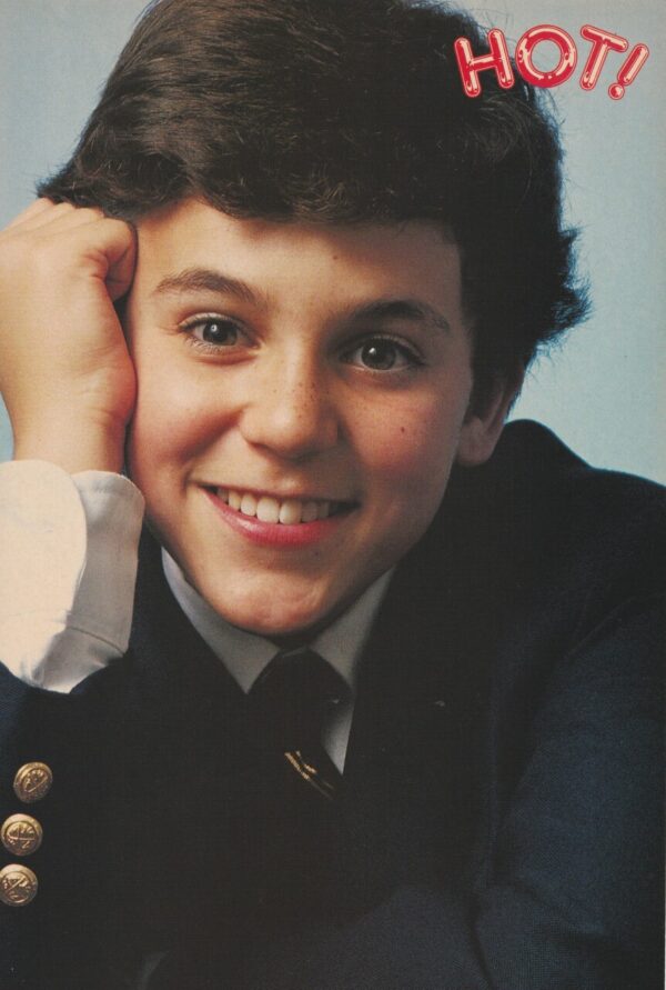 Fred Savage teen magazine pinup clipping pix Wonder Years Suit Hot mag picture