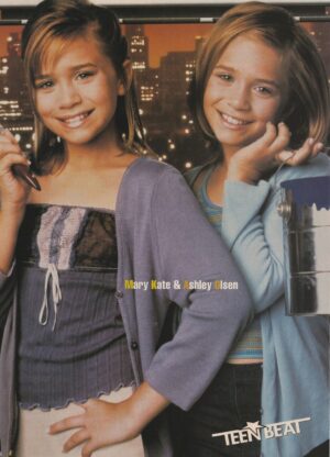 Mary Kate Olsen Ashley Olsen teen magazine pinup clipping young phone 90’s pix