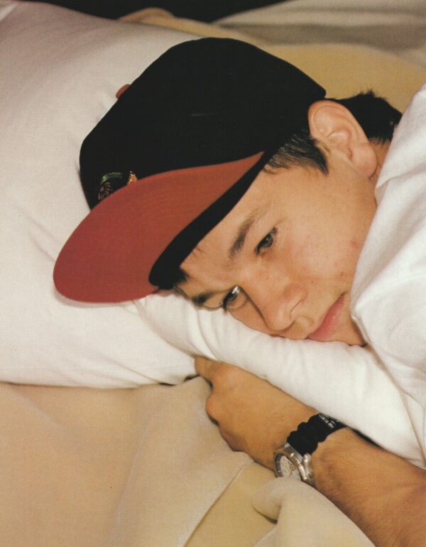 Marky Mark Wahlberg teen magazine pinup clipping vintage shirtless fans 90's pix - Image 2