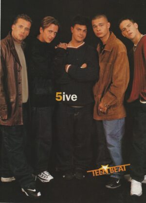 Five 5 teen magazine pinup clipping Teen Beat 5 is back 200's boy band picture