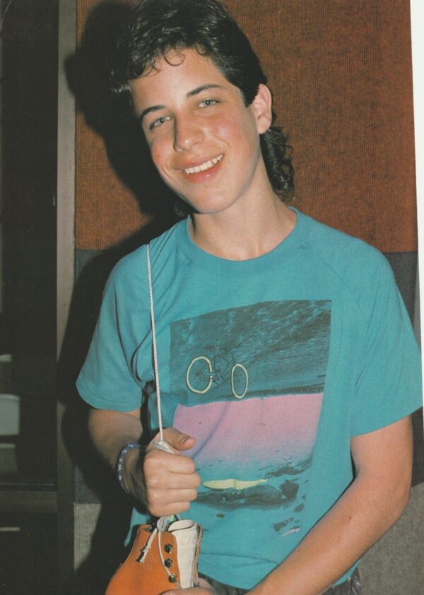 Danny Pintauro Jeremy Miller Scott Bloom Brian Bloom teen magazine pinup Teen Beat shirt - Image 2