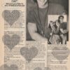 Joey Lawrence Tori Spelling teen magazine clipping I havne't ever really been in love All-Stars