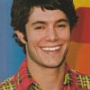 Lindsay Lohan Adam Brody teen magazine pinup clipping The OC headshot pix hat - Image 2