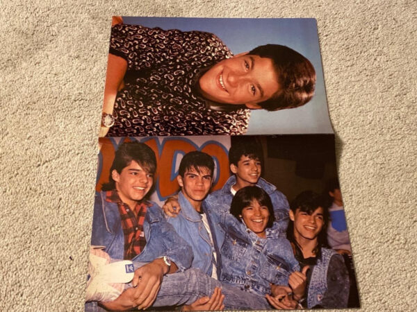 Menudo Jon Bon Jovi teen magazine poster clipping pics jeans Teen Beat Bop 16