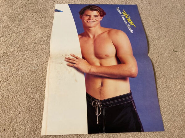 Ryan James Bittle Jared Leto teen magazine poster clipping shirtless RARE Bop