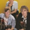 Ashton Kutcher Busted teen magazine pinup clipping pix rare Tiger Beat hat pix - Image 2
