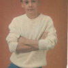 Ricky Schroder Mackenzie Astin teen pinup clipping jeans white sweater Teen Set