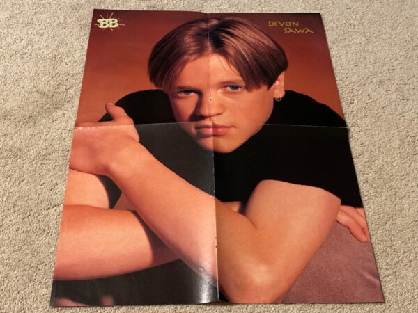 Devon Sawa Thomas Ian Nicholas teen poster clipping Bop black shirt Hot!!! Pix