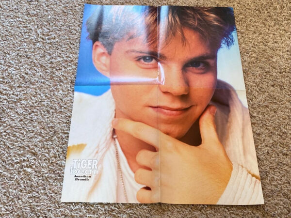 Jonathan Brandis Scott Wolf teen magazine poster clipping Tiger Beat hand face