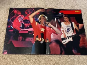 Duran Duran teen magazine poster clipping vintage picture pix Bravo centerfold