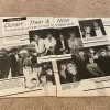 Duran Duran teen magazine pinup clipping Then and Now 4 page picture pix
