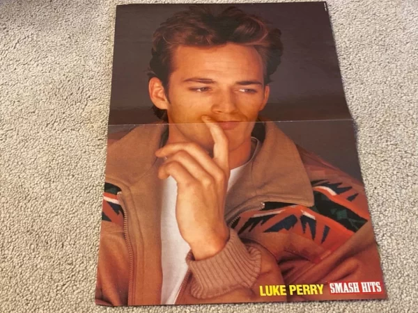 Luke Perry East 17 teen magazine poster Bravo Beverly Hills 90210 pix centerfold - Image 2