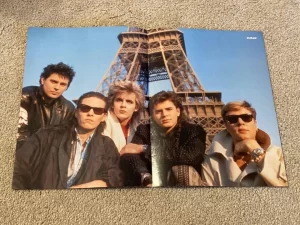 Duran Duran George Michael teen magazine poster clipping vintage Teen Set pix